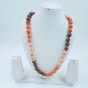 1layertassel0003 - 1 PC MIX ORANGE PACK OF SINGLE LAYER TASSEL