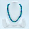 1layertassel0010- 1 PC MIX BLUE GREEN PACK OF SINGLE LAYER TASSEL