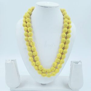 2layertassel0001- 1 PC YELLOW PACK OF TWO LAYER TASSEL