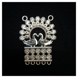 OXIS0002 -2 PCS PACK OF SILVER GERMAN SILVER PENDANT