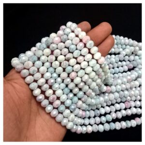 CRYSTAL0001- 1 STRAND 8MM BLUE PURPLE CUT CRYSTAL BEADS