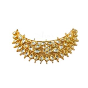 KUNDAN0015- 1 PC PACK OF BACK MEENA KUNDAN PENDANT