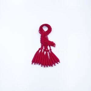 REGULARDORI14- 6 PCS PACK OF DARK PINK HANDMADE ADJUSTABLE COTTON NECKLACE DORI, BACK ROPE CORD FOR JEWELLERY MAKING