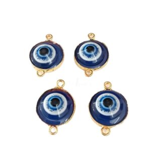 ECHARMS0007- ARNAS 3 PCS PACK OF EVIL EYE CHARMS FOR JEWELLERY | BRACELETE | RAKHI MAKING