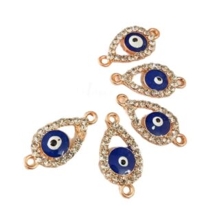 ECHARMS0009- ARNAS 4 PCS PACK OF EVIL EYE CHARMS FOR JEWELLERY | BRACELETE | RAKHI MAKING