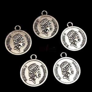 COINS0004- ARNAS 13 PIECES PACK OF SILVER OXIDIZED| GERMAN SILVER COIN FOR JEWELLERY MAKING – 30gm PACK