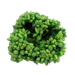 POLLEN0007- 1 PACK (12 BUNCHES) OF PARROT GREEN POLEN