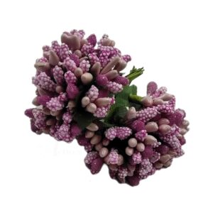 POLLEN0006- 1 PACK (12 BUNCHES) OF PINK POLEN