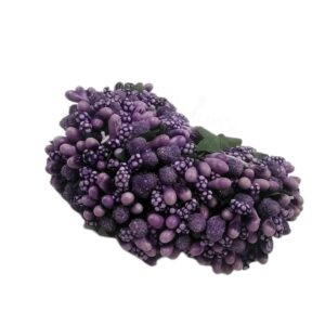 POLAN0020- 1 PACK (6 BUNCHES) OF PURPLE POLEN