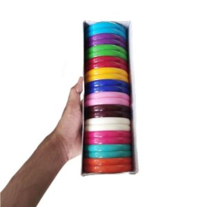BASE0003- ARNAS 1 BOX 2-CUT 2.2| 2.4| 2.6| 2.8 PLASTIC BANGLE BASE FOR SILK THREAD| COTTON THREAD| FABRIC BANGLES MAKING