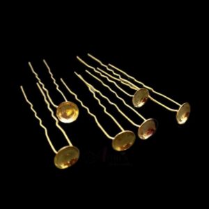 ARNAS 5 PCS PACK OF 2.5 INCH GOLDEN JUDA PIN