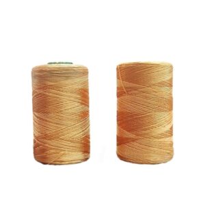 STHREAD0001- ARNAS 2 PCS PACK OF BEIGE COLOR SILK THREAD FOR SEWING | CRAFTING | JEWELLERY MAKING