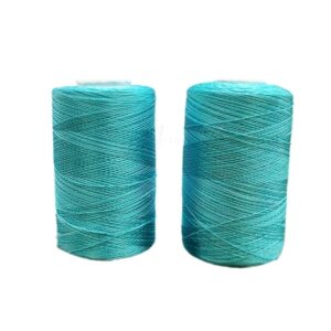 STHREAD0003- ARNAS 2 PCS PACK OF ELECTRIC BLUE COLOR SILK THREAD FOR SEWING | CRAFTING | JEWELLERY MAKING