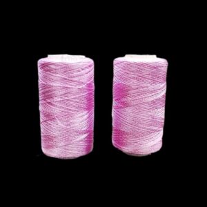 STHREAD0019- ARNAS 2 PCS PACK OF FLAMINGO COLOR SILK THREAD FOR SEWING | CRAFTING | JEWELLERY MAKING