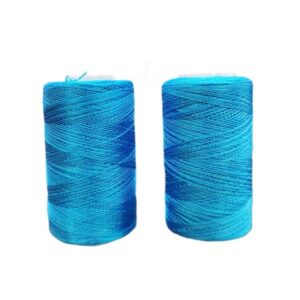 STHREAD0023- ARNAS 2 PCS PACK OF TIFFANY BLUE SILK THREAD FOR SEWING | CRAFTING | JEWELLERY MAKING