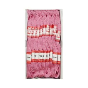 THREAD0007- ARNAS 1 BOX (25 PCS) OF DOLI BLUSH PINK COTTON THREAD FOR SEWING | CRAFTING | JEWELLERY MAKING