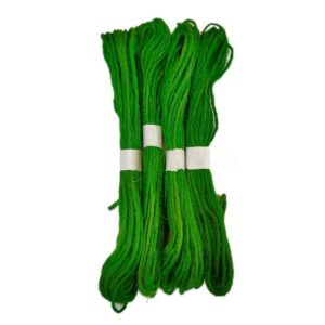 TJUTE0005- ARNAS 2 PCS (APPROX 20 METERS) PACK OF GREEN JUTE THREAD FOR JEWELLERY MAKING | CRAFTING