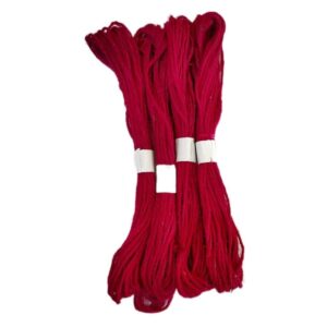 TJUTE0008- ARNAS 2 PCS (APPROX 20 METERS) PACK OF RANI PINK JUTE THREAD FOR JEWELLERY MAKING | CRAFTING