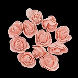FLOWER0066- 20 PCS PACK BABY PINK FOAM FLOWER
