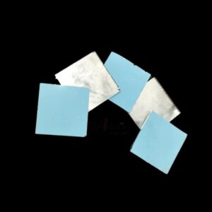 JMIRROR0004 - ARNAS 6 PCs PACK OF SMALL SQUARE MOTIF EMBROIDERY MIRROR | CRAFTING MIRROR (25 GM)