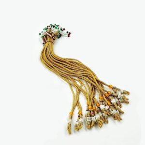 BACKDORI01 - ARNAS 12 PCs PACK OF GOLDEN BACK DORI | NECKLACE DORI WITHOUT LOCK