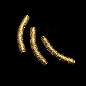 PIPEG05- ARNAS 4 PIECES PACK OF GOLDEN OXIDIZED| GERMAN SILVER CONNECTOR FOR JEWELLERY MAKING