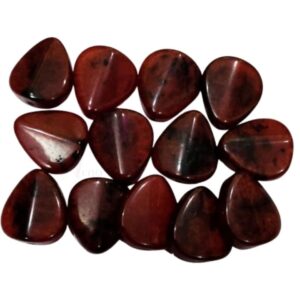 ARNAS 4 PC PACK OF CHOCOLATY TRIANGULAR DROP MOTIVE CHEMICAL BEADS