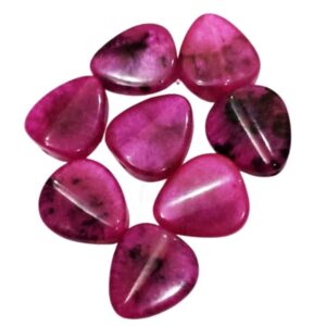 ARNAS 4 PC PACK OF PINK HEART MOTIVE CHEMICAL BEADS