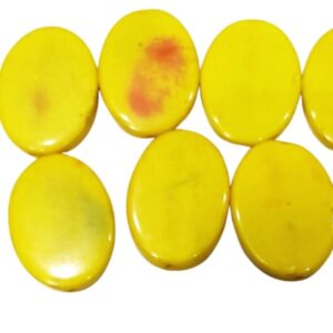 ARNAS 3 PC PACK OF YELLOW OVAL MOTIVE CHEMICAL BEADS