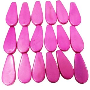 ARNAS 6 PCs PACK OF PINK FLAT CHEMICAL BEADS