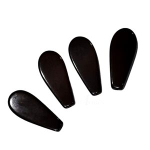 ARNAS 4 PCs PACK OF BLACK FLAT CHEMICAL BEADS