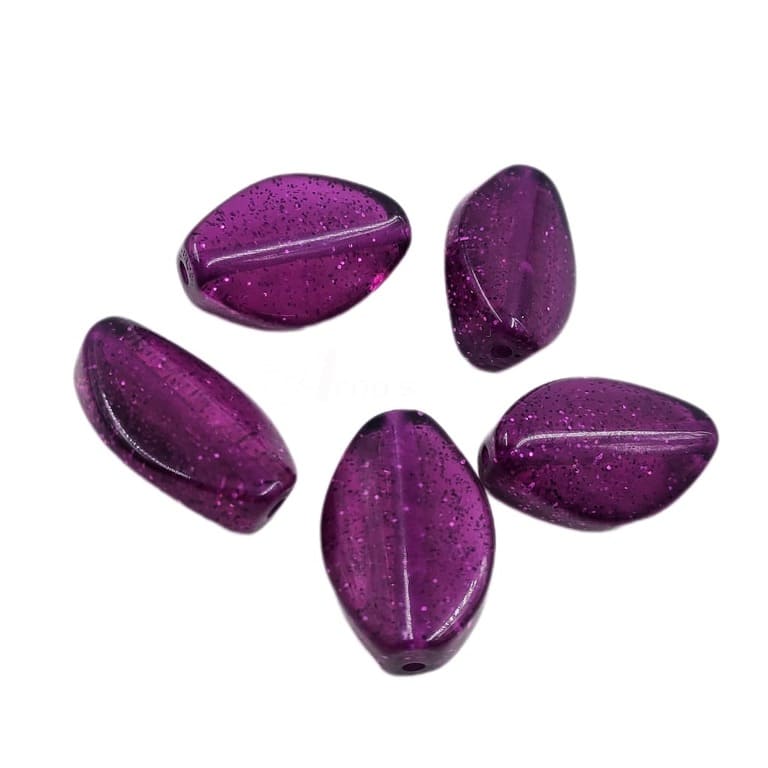 ARNAS 4 PCs PACK OF MAGENTA GEOMETRIC MOTIVE CHEMICAL BEADS