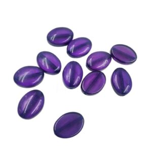ARNAS 10 PCs PACK OF PURPLE GEOMETRIC MOTIVE CHEMICAL BEADS