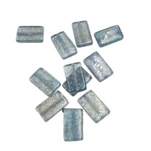 ARNAS 6 PCs PACK OF GREY GEOMETRIC MOTIVE CHEMICAL BEADS