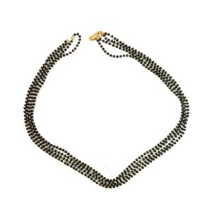 CHAIN0027 - ARNAS 1 PC PACK OF 30 INCHES DOUBLE MANGALSUTRA CHAIN