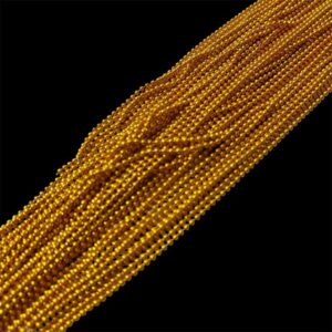 ARNA'S 2 METER GOLDEN BALL CHAIN FOR JEWELLERY MAKING | CRAFT WORK | ARI WORK