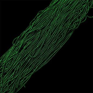 ARNA’S 2 METER LEAF GREEN BALL CHAIN FOR JEWELLERY MAKING | CRAFT WORK | ARI WORK