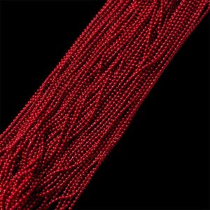 ARNA’S 2 METER RED BALL CHAIN FOR JEWELLERY MAKING | CRAFT WORK | ARI WORK