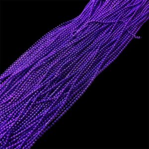 ARNA’S 2 METER PURPLE BALL CHAIN FOR JEWELLERY MAKING | CRAFT WORK | ARI WORK